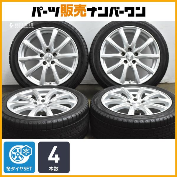 【交換用に】JOKER 18in 8J +45 PCD114.3 ヨコハマ アイスガード iG70 235/45R18 レクサス IS GS ES クラウン ス