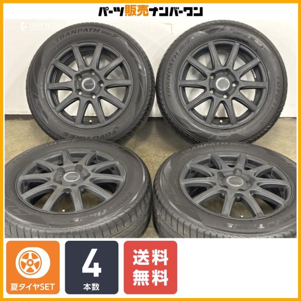 【特価品】エコフォルム 15in 6J +53 PCD114.3 トーヨー トランパス mp7 185/65R15 ホンダ フリード GT GB5 GB6 GB