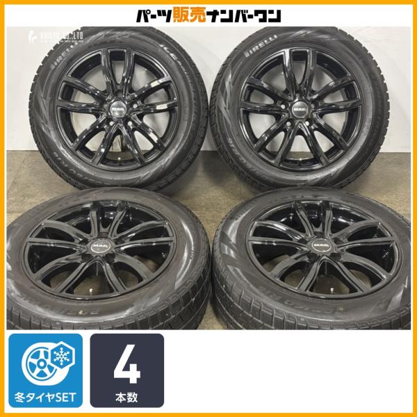 交換用に】MAK FAHR 16in 7J +30 PCD112 ピレリ アイスアシンメトリコ