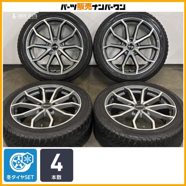 【交換用に】MAK LOWE FF 18in 8J +44 PCD112 ノキアン ハッカペリッタ R2 235/45R18 フォルクスワーゲン ザ・ビートル 