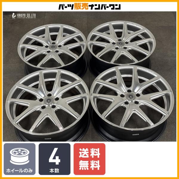 【交換用に】クリムソン CLUB LINEA VIERI FF 20in 8.5J +35 PCD112 4本セット ベンツ Cクラス Eクラス アウディ A4