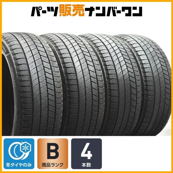 【良好品】ブリヂストン ブリザック VRX3 215/50R18 タイヤのみ 4本セット ヤリスクロス CX-3 オデッセイ Q2 T-Roc 交換用 スタッド