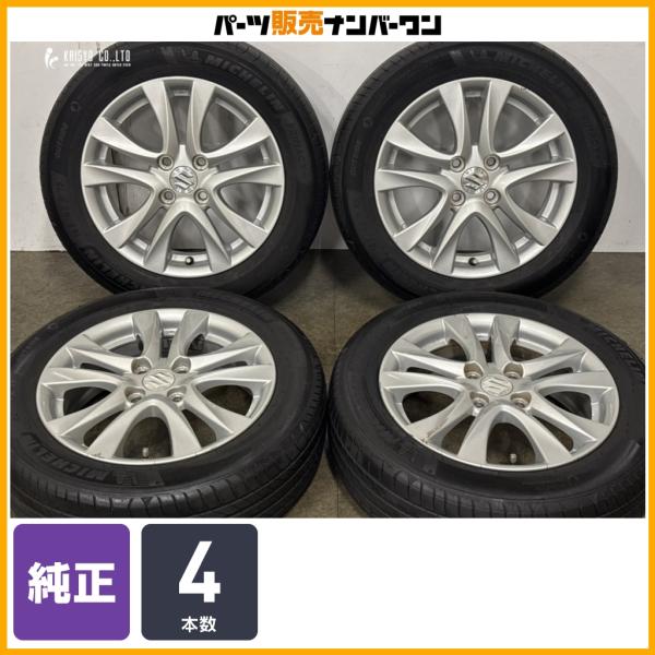 ホイールのみ販売可能】スズキ ソリオ 純正 15in 5J +45 PCD100 2024年