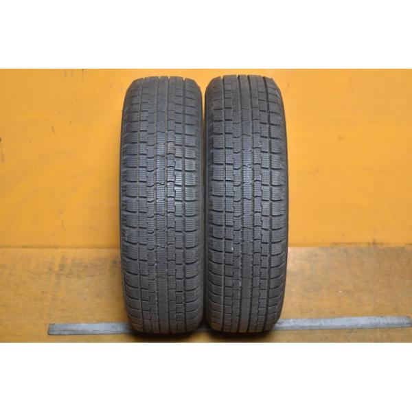 イエローハット専売タイヤ  ice FRONTAGE (アイスフロンテージ) ２０１７年製　スタッドレスタイヤ 155/65R14  4本 中古 イエローハット タイヤ ICE FRONTAGE,155/65R14,75Q : パーツ
