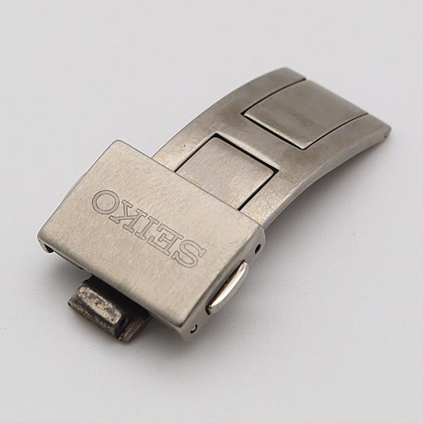 良品 セイコー 純正尾錠 Dバックル 17mm用 チタン メンズ腕時計用