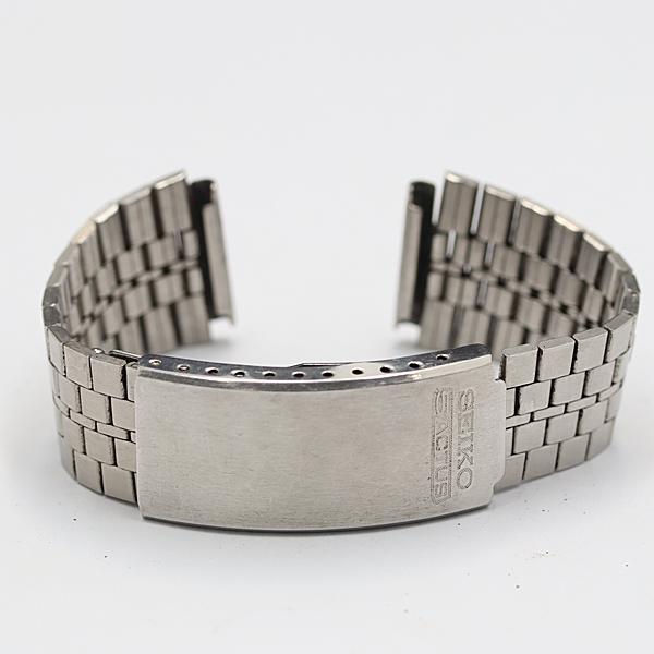 セイコー 5アクタス 純正ベルト ブレス シルバー 21mm用 メンズ