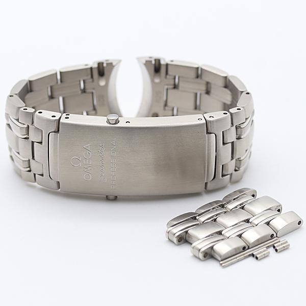 オメガ シーマスタープロフェッショナル 純正ブレスレット 1503/825 美品 保存袋付き オメガ シーマスター 1503/825 純正ベルト ブレス 3