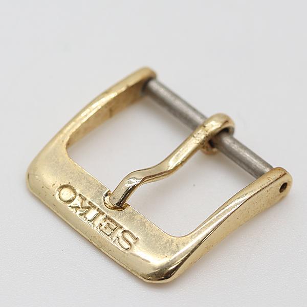 セイコー　尾錠　ゴールド　15ミリ SEIKO（セイコー） ☆新品正規品☆『SEIKO』セイコー ステンレス尾錠