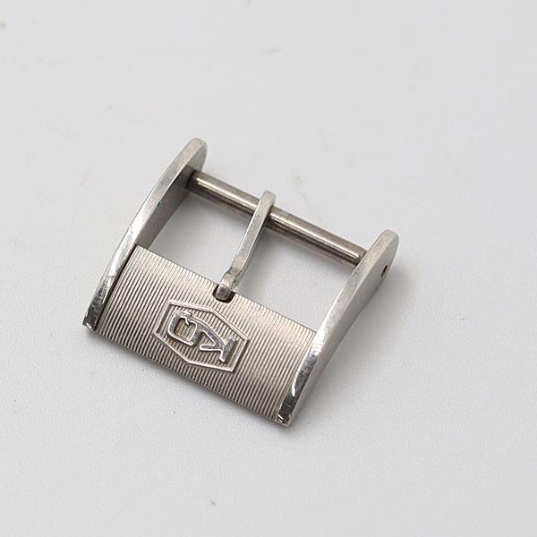 良品 セイコー キングクオーツ 純正尾錠 シルバー 16mm用 メンズ 