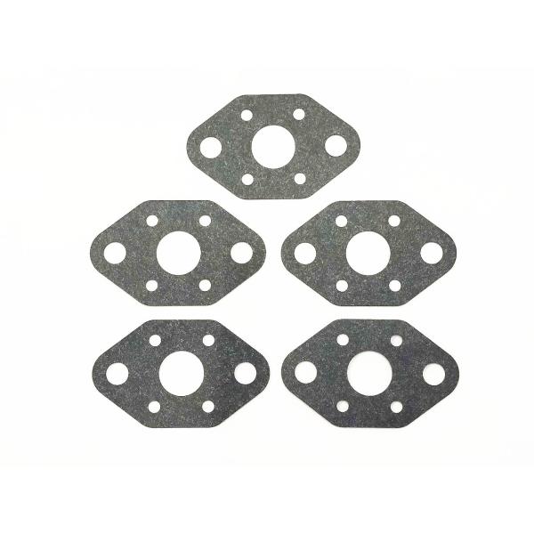 草刈機　刈払機　キャブレター汎用ガスケット　タイプA　5枚セット取付穴の距離　約31mmベンチュリー径　　11mmサイズ・形状をよくご覧になって現物との確認をお願いします。