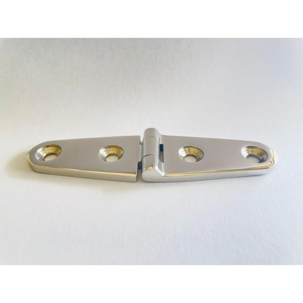 ■材質：SUS316ロストワックス製■全長102mm、幅26mm、厚み4mm■ネジ穴間隔 84mm(外側)、 32mm(内側)、 ネジ穴5.5ｍｍ