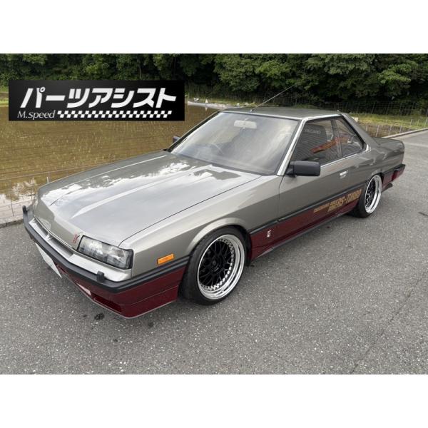 DR30 2ドア用 フロント、リアガラス用ガラスファスナーセット