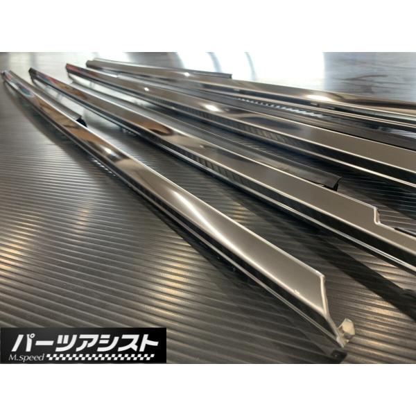 ハコスカ 4ドア用 水切りモールASSY 1台分 GC10 PGC10 旧車 L型 L28