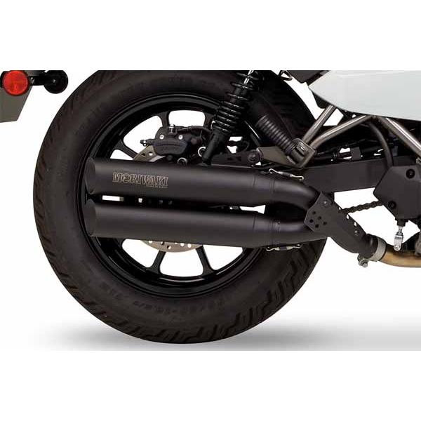 モリワキ エリミネーター(23) スリップオン Exhaust CROSS TWIN BLACK 01810-CG261-02