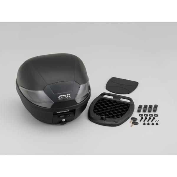 脇に 6月12日出荷】デイトナ GIVI B29NT2 TECH未塗装ブラック 29L 32550