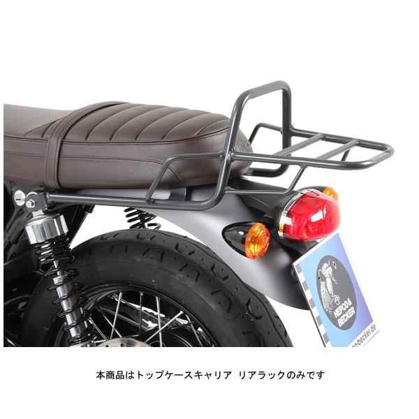 ヘプコ＆ベッカー トップケースキャリア リアラック ブラック TRIUMPH 