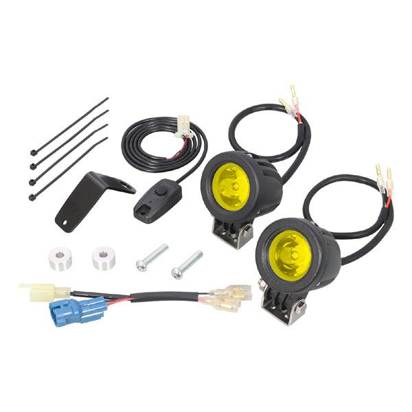 KITACO LEDシャトルビーム(イエロー2灯) 800-1470330 KITACO（キタコ） LEDシャトルビームキット(ライムイエロー) CT125