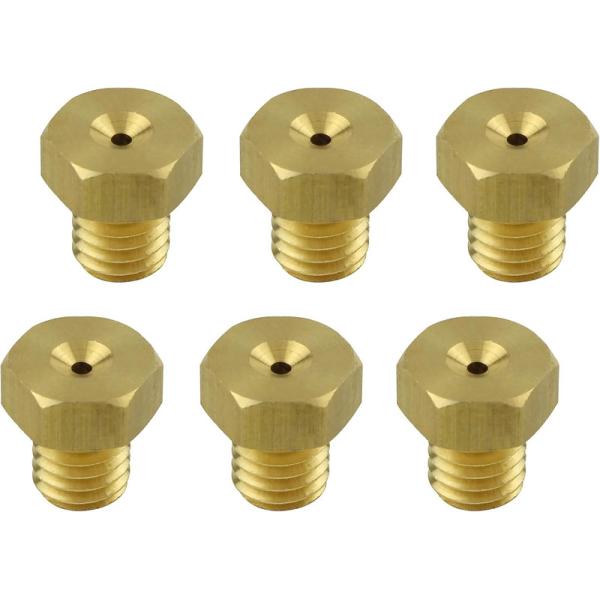 【7月28日出荷】シフトアップ キャブレター メインジェットセット TKキャブレター 7x8 六角  800002-MD-10