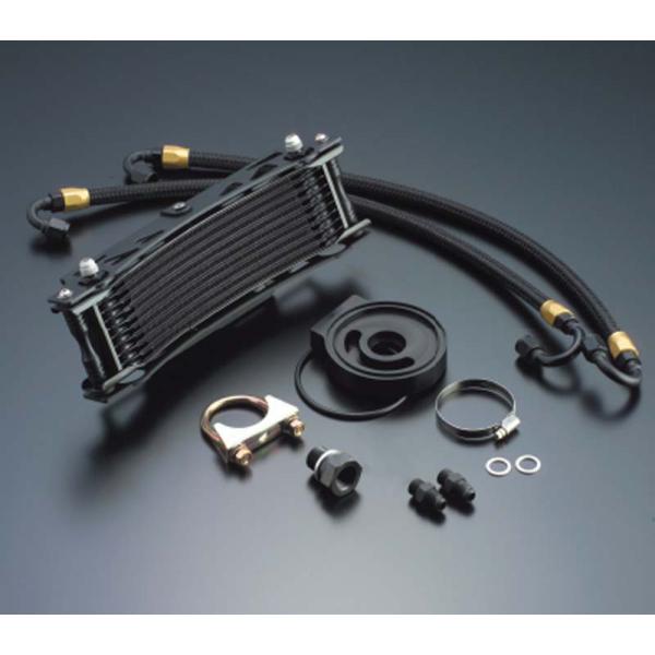【7月5日入荷予定 受付中】アクティブ CB400F  HONDA ホンダ オイルクーラーキット ラウンド ブラック #6 AC14031410B