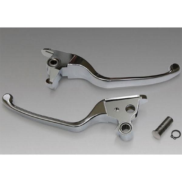 KIJIMA（キジマ） スリムレバー アルミビレットBRG入り クロームメッキ