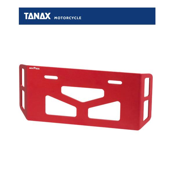 他サイト： TANAX 原付二種専用 プレートフック4[アルミレッド]  MF-4744の商品画像