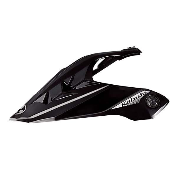 OGK Kabuto D20F バイザー ブラックメタリック OGK4966094615161