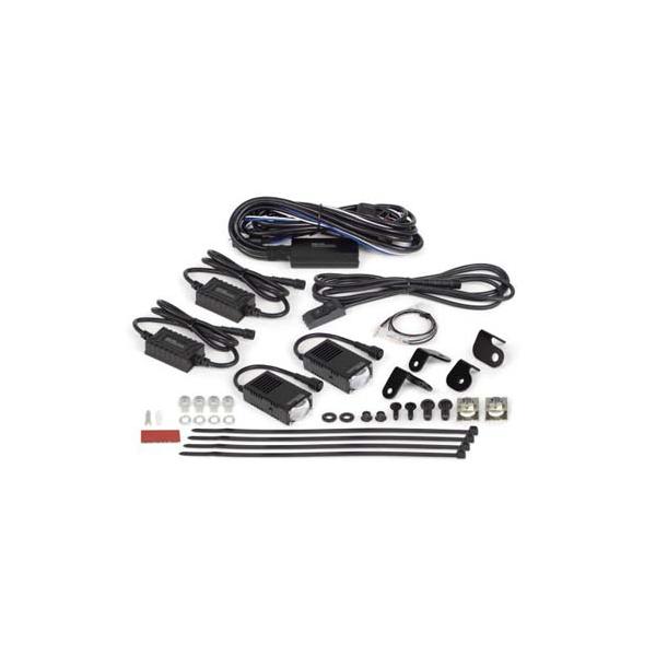 【8月4日出荷】武川 ADV160 LEDスモールフォグランプキット(カットライン/10W/ホワイト・イエロー切替) 2個入 05-08-0724