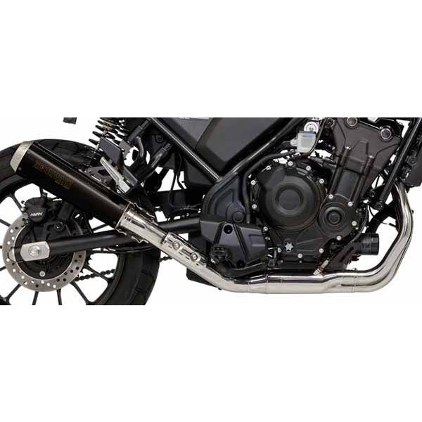専用 モリワキ CL500(2023) フルエキゾーストマフラー ショートメガホン BP