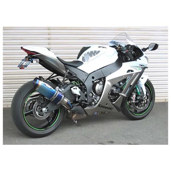 BEET �j���W�� ZX-10R �}�t���[ NASSERT Evolution Type2 �X���b�v�I���}�t���[ �u���[�`�^��   �j���W�� ZX-10R('16�`'17) 0222-KD8-BL
