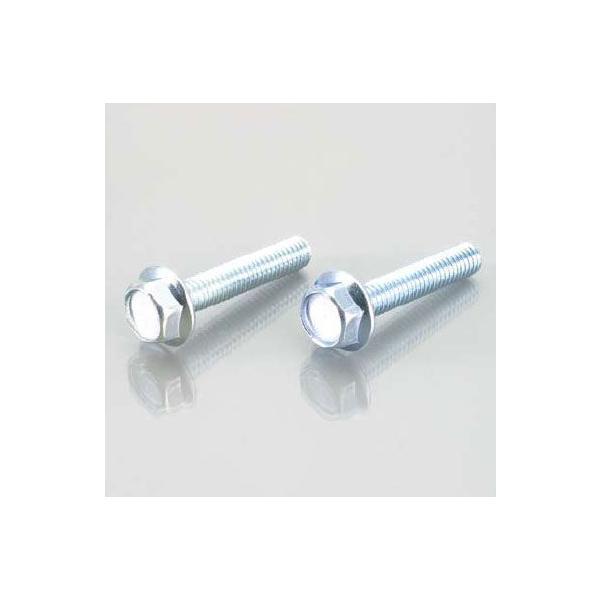 【8月11日出荷】キタコ  汎用　フランジ付六角ボルト　M6/P1.0　40mm　2ヶ入り 0900-062-02007