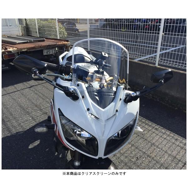 アクリポイント│スクリーン｜FZ1 Fazer(08-16)｜クリア