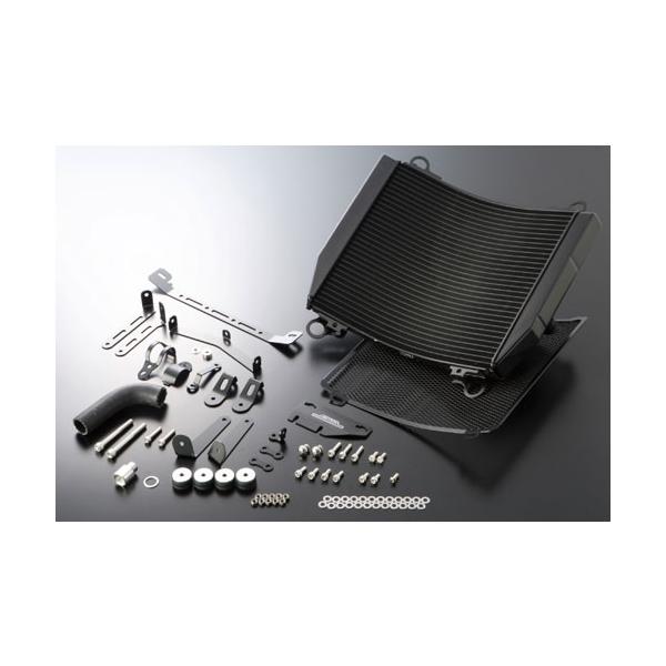 ZRX1200 ZRX1100 ACTIVEアクティブ　ビッグラジエーター アクティブ ZRX1100 ZRX1200R ビッグラジエーターキット ブラック