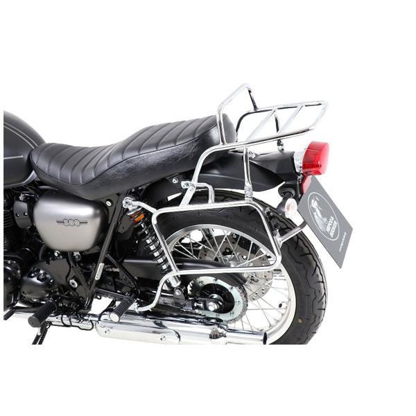 ヘプコ＆ベッカー トップ&サイドケースキャリア クローム W800 STREET 