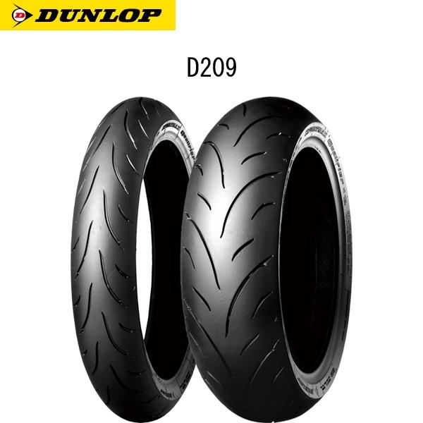 �_�����b�v DUNLOP 286021 D209 ���A 180/55ZR17M/C 73W TL D4981160754612
