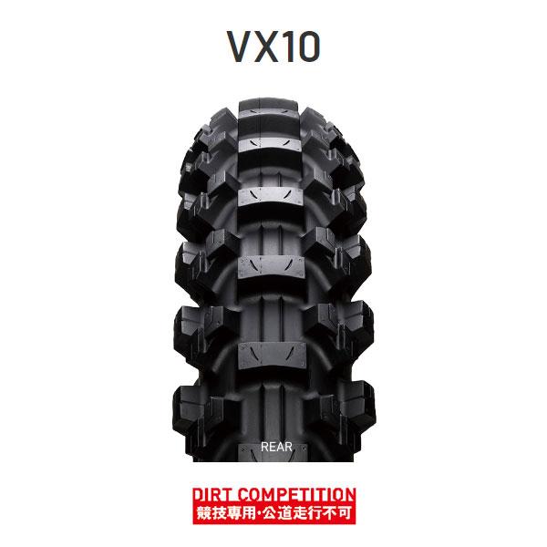 IRC 【5月9日出荷】IRC VX10 リア 90/100-16 51M WT IRC129408