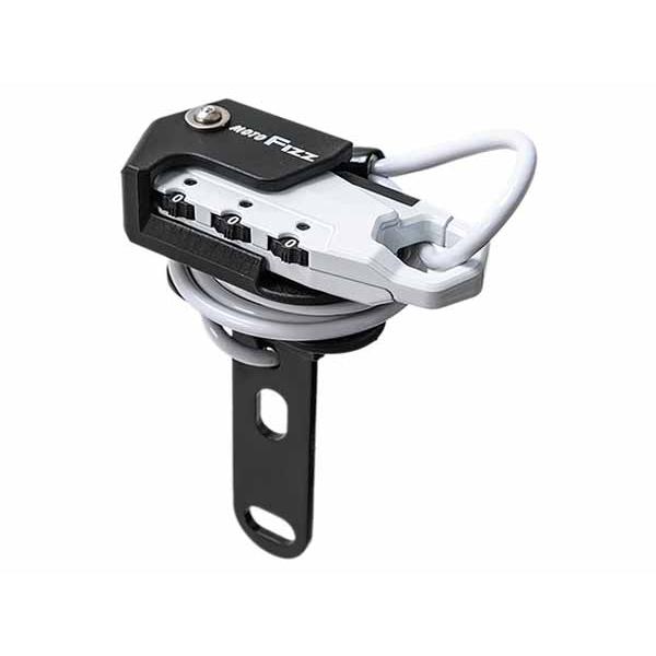 5月12日出荷】TANAX ヘルメット用ワイヤーロック ストレート ホワイト