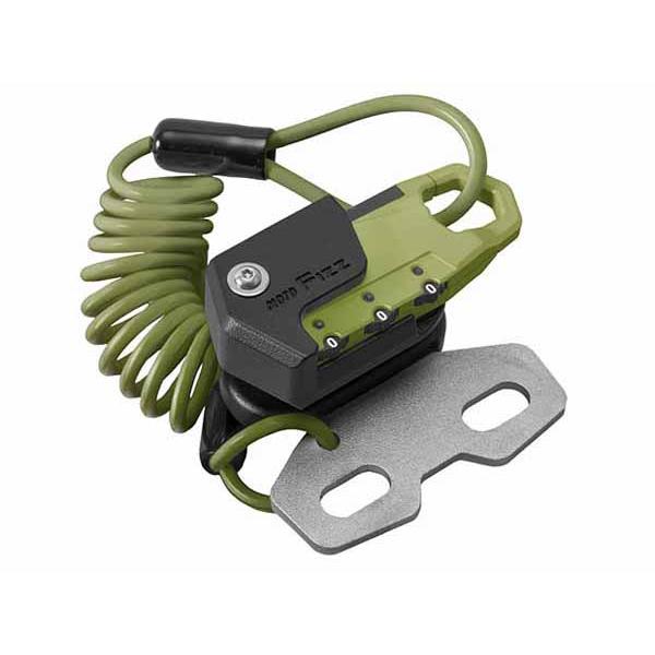専用ページ　10点 TANAX ヘルメット用ワイヤーロック ハンドルクランプ取付 コイル