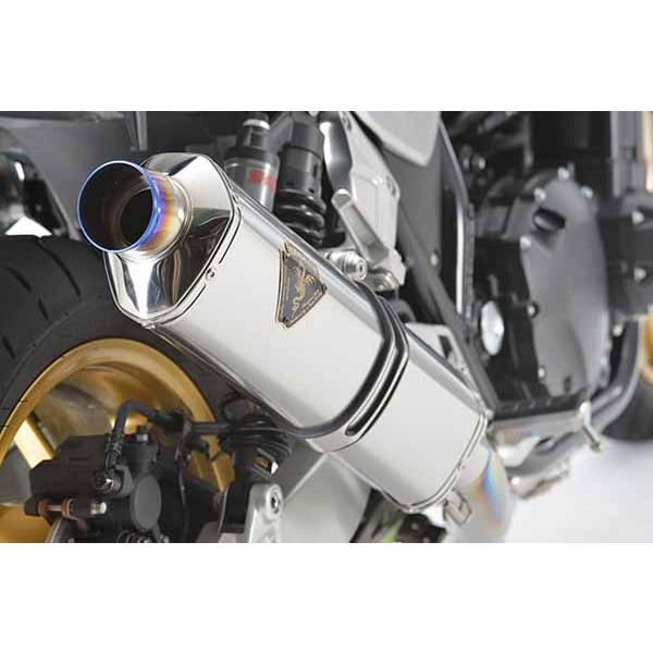 CB1300 ワイバンツイン マフラー フルエキ CB1300 フルエキワイバン チタン ツインマフラー - メルカリ