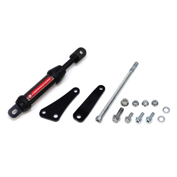 商品概要共振を抑えて乗り心地、ハンドリングを向上させ、特にツーリングなどの長距離移動で効果を発揮する車種専用車体制振ダンパー。車体フレームに専用のステー、カラー類を装着するだけで車体振動の収束性が向上して車体安定性が増し、ワンランク上の上質...