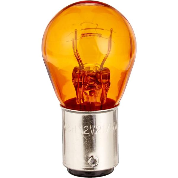 【2月27日出荷】M&amp;Hマツシマ 電球 12V21/5W オレンジ S25 BAY15D 1個入 1P3407OR ライト バルブ