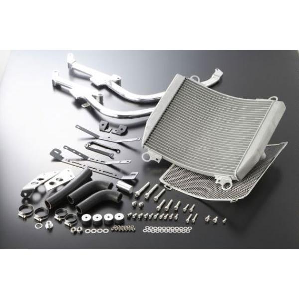 アクティブ ZRX1100 ZRX1200R ビッグラジエーターキットリペア コアASSY(コアガード付)シルバー 5050007