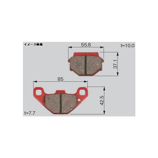 DAYTONA（デイトナ） 【2月10日出荷】デイトナ アカ PAD(F/R