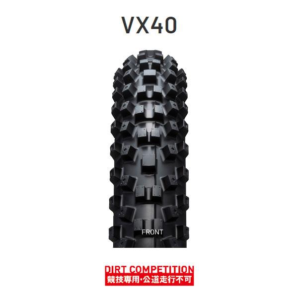 IRC VX40 フロント 80/100-21 51M WT IRC321665 : パーツ