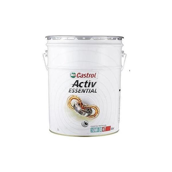 カストロール エンジンオイル Activ ESSENTIAL 4T 10W-30 20L