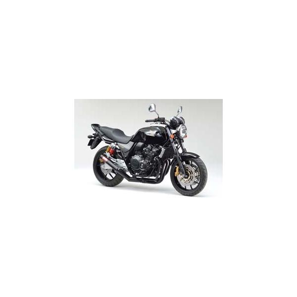 モリワキ CB400SF ONE-PIECE BLACK フルエキゾーストマフラー 01810