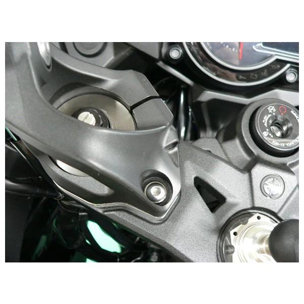 ニャビーページ BEET ニンジャ H2 SX('18) ハンドルアップスペーサー 5mmアップ