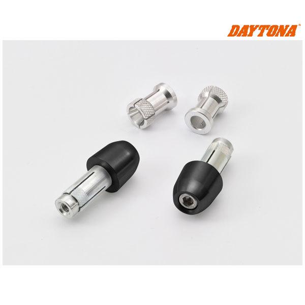 0×3商品 DAYTONA（デイトナ） アルミビレットバーエンド ラウンドプラグタイプ