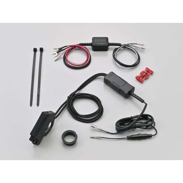 5月19日出荷】デイトナ バイク専用電源 スレンダーUSB Type-A+Type-C