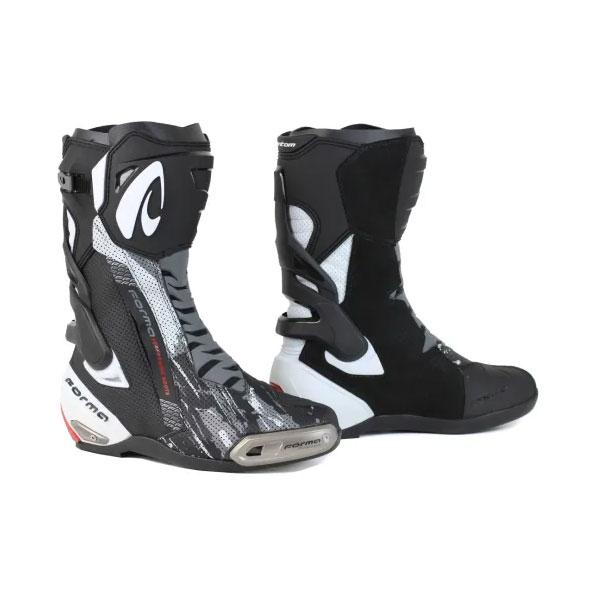Forma Freccia バイクブーツ サイズ42 ブラック/ホワイト Forma Freccia バイクブーツ サイズ42 ブラック/ホワイト - メルカリ