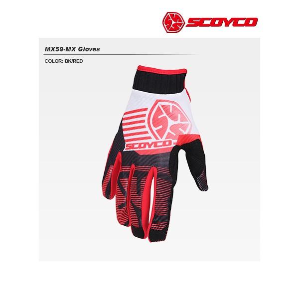 SCOYCO(XRCR) MX59 gNXO[u[ubN/bhF2XL]  MX59-BK-RD-2XL